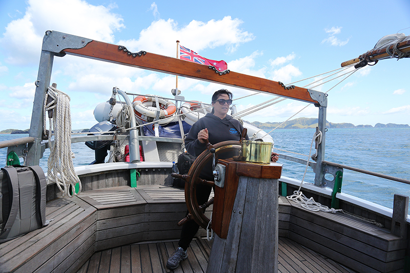 Sail on the R Tucker Thompson, Bay of Islands, NZ